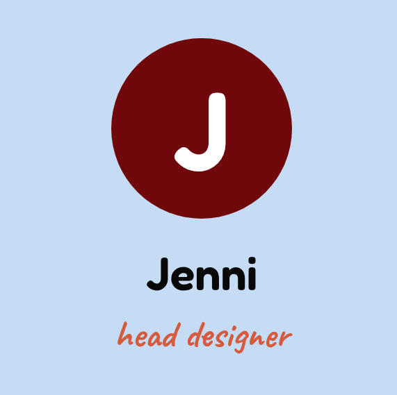 Untitled Jenni, head designer